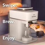 Philips Baristina Automatic Espresso Machine, Milky White