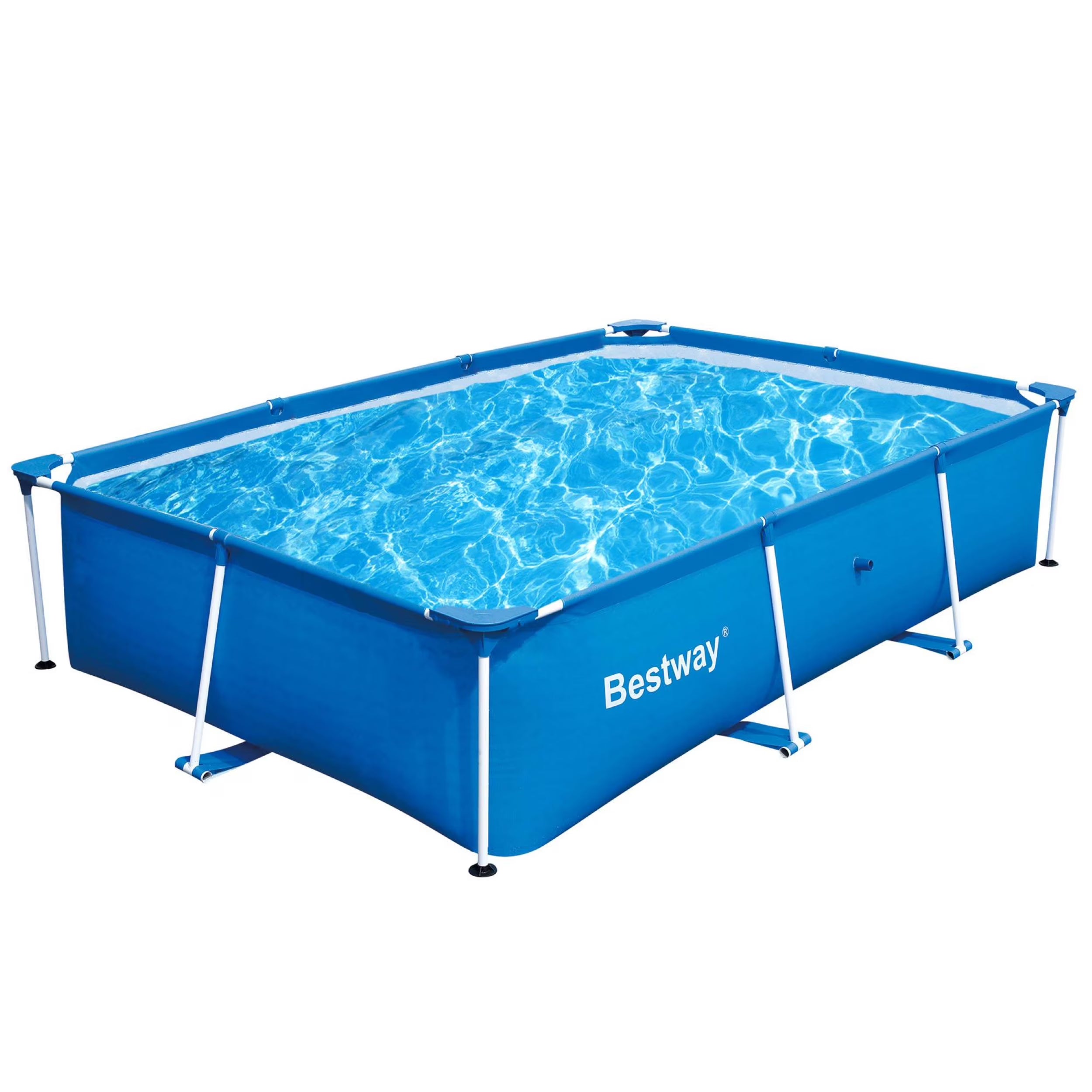 9.8' x 6.7' x 26" Deluxe Splash Kids Ground Swimming Pool (Pool Only)