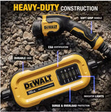 DEWALT Level-2 Portable Electric Vehicle EV Charger up to 16 Amps, 120-240-Volt AC 3.8 KW, 25 Ft. Cable, Weatherproof