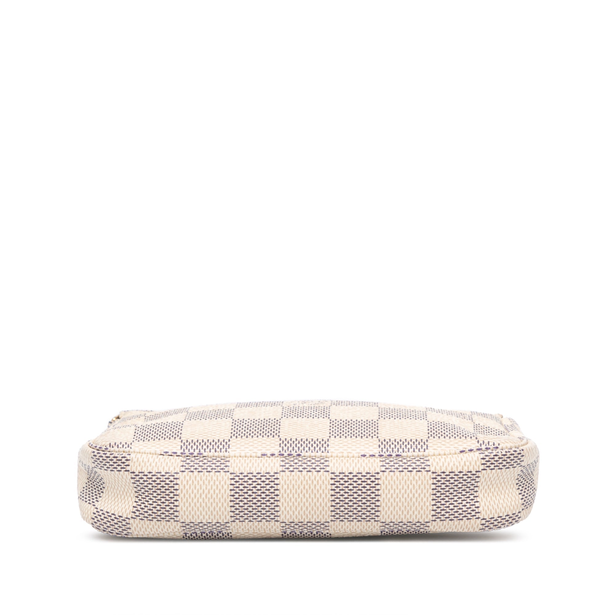 Louis Vuitton Damier Azur Mini Pochette Accessoires White