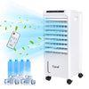 Evaporative Air Cooler, Portable Air Conditioners w/7H Timer for Auto-Off,1.85-Gal Tank Windowless Air Conditioner,Swamp Cooler Air Conditioner for Room Bedroom Outdoor Indoor