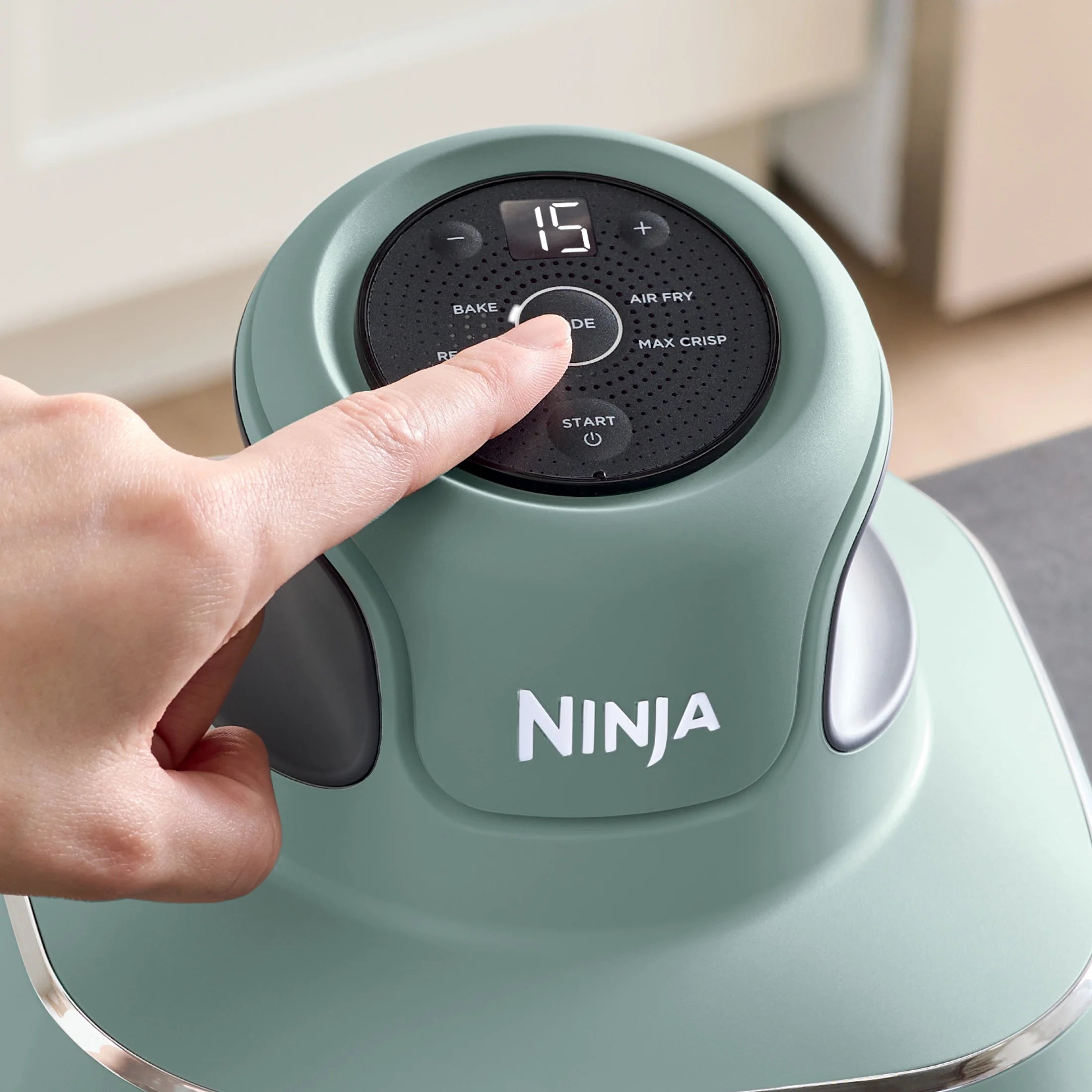 Ninja Crispi 4-in-1 Portable Glass Air Fryer Cooking System, 4-Qt & 6-Cup Containers, Cyberspace