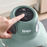 Ninja Crispi 4-in-1 Portable Glass Air Fryer Cooking System, 4-Qt & 6-Cup Containers, Cyberspace
