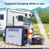 CAMPLUX Nano 3 Pro Portable Propane Water Heater with Battery, Instant Hot Water for Camping and Outdoor Use