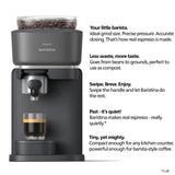 Philips Baristina Automatic Espresso Machine, Milky White