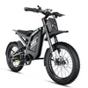 Electric Bike for Adults, Peak-3000W, Max 40MPH and 80Miles Electric Motorcycle,25" Fat Tire Dirt Bike, APEX1 7-Speed E-Bike，White