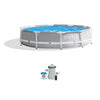 Frame Above Ground Swimming Pool with Pump