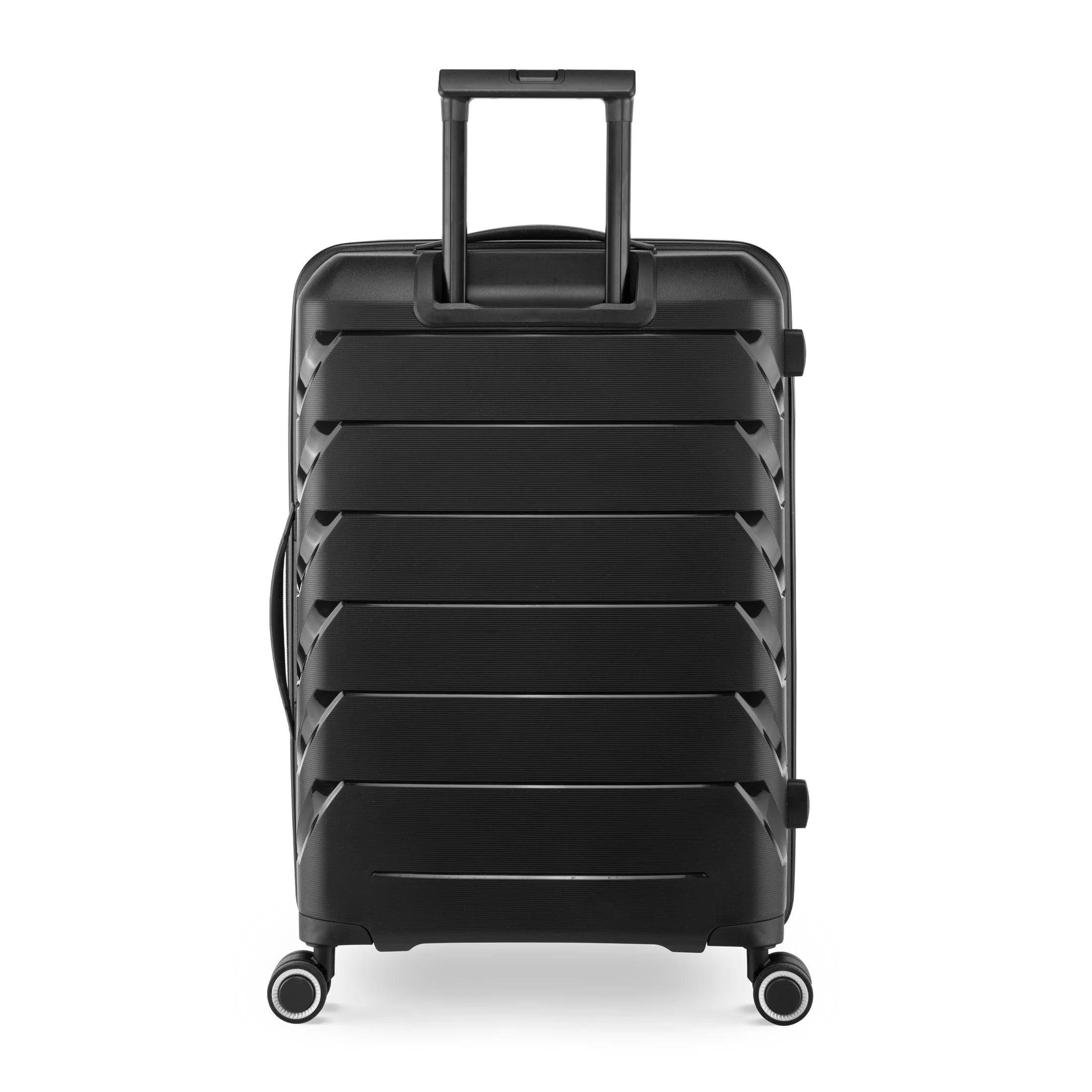 (2 pack) PUR by iFLY Hardside 28" Checked Luggage, Black