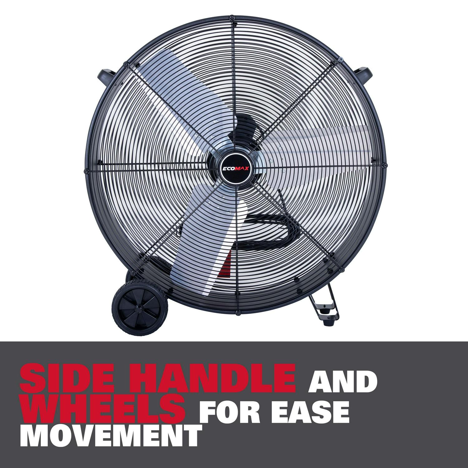 Ecomax 30 Inch High Velocity Drum Fan