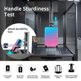3 Piece Luggage Sets, Hard Shell Suitcase 20/24/28 Inches with TSA Lock and Spinner Wheels, Expandable Lightweight Travel Luggage for Men Women, Multicolor purple