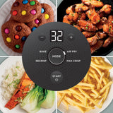 Ninja Crispi 4-in-1 Portable Glass Air Fryer Cooking System, 4-Qt & 6-Cup Containers, Cyberspace