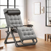 Naipo Zero Gravity Chair, Outdoor Foldable Padded Lounge Chair Recliner with Side Table, 353lbs Lounge Chair Sleep Relaxing, Winner