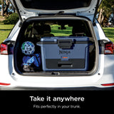 Ninja FrostVault 50qt Hard Cooler with Dry Zone, Gray, FB151GY
