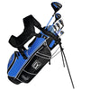 Right-Handed 10 Piece Kids Golf Club Stand Bag Set; Player Height 4'8 - 5'2", Ages 8-12
