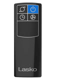 Lasko 38" 4-Speed Hybrid Oscillating Remote Controlled Tower Fan. Black, T38415