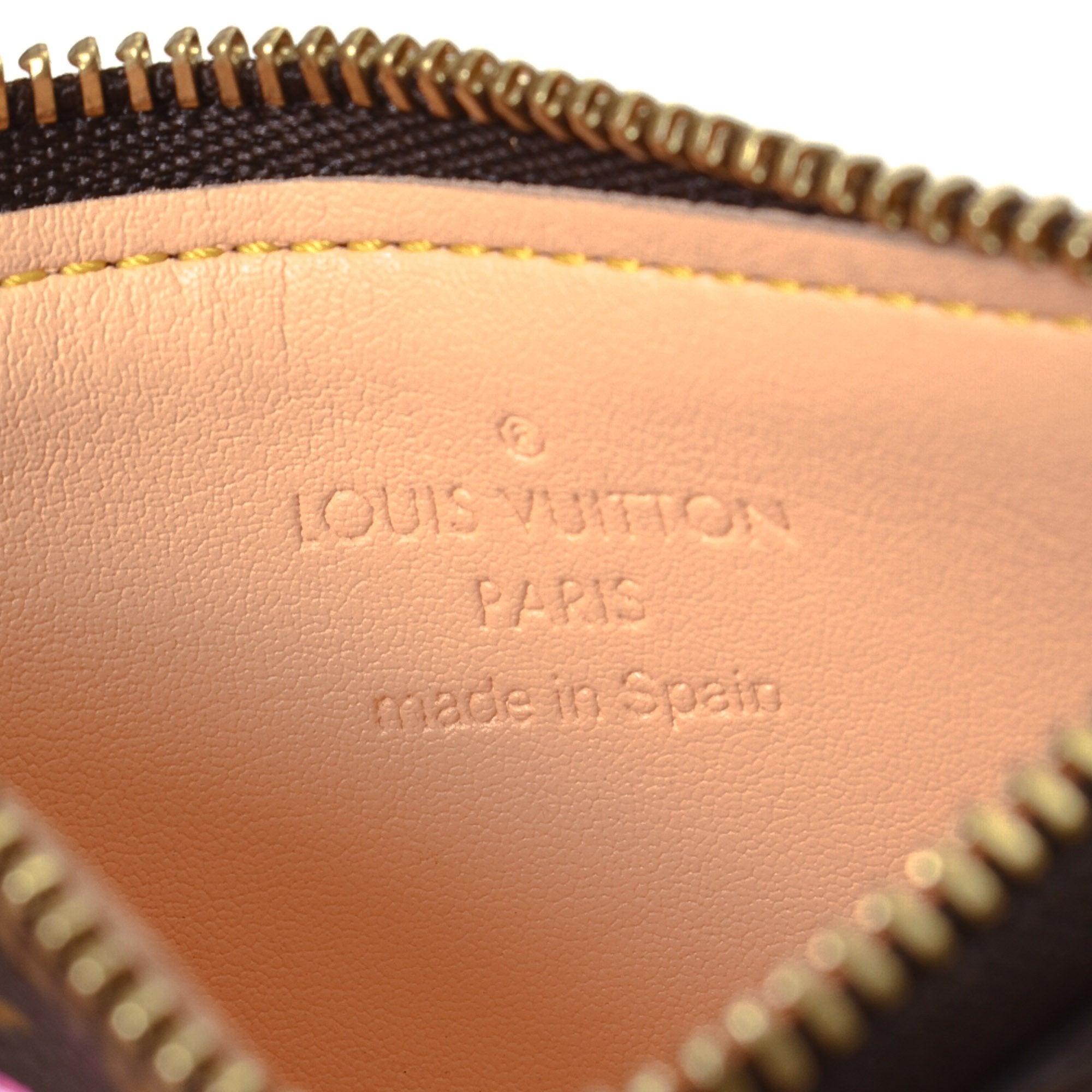Limited Edition Monogram Cherry Blossom Pochette Cles