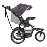 Baby Trend Xcel-R8 Plus Jogging Stroller with LED Lights. Liberty Grey