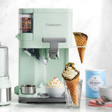 Cuisinart Soft Serve Ice Cream Machine- Mix It In Ice Cream Maker, Mint Green
