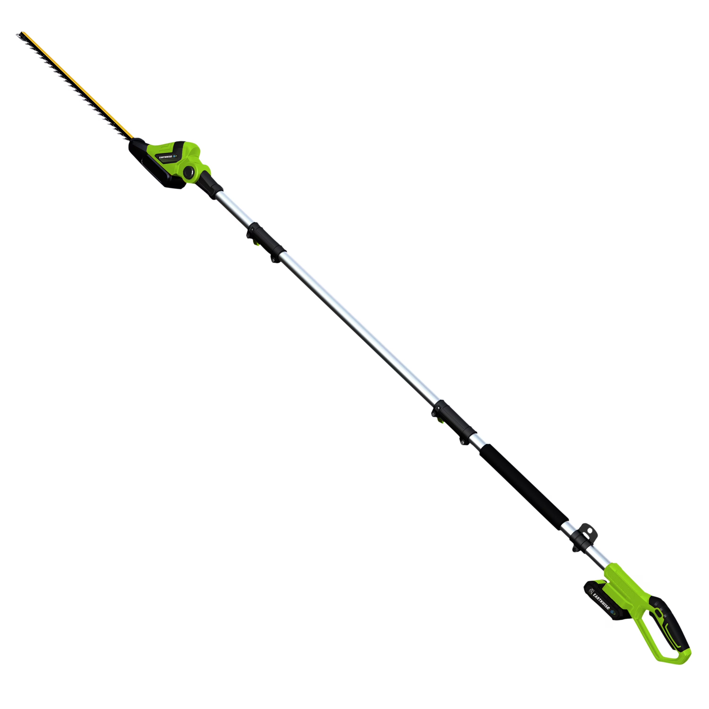 LPHT12022 20" Cordless Electric 20 Volt Pole Hedge Trimmer (2Ah Battery and Charger Include)