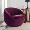 Better Homes & Gardens Mira Swivel Accent Chair, Cream Shearling