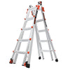Little Giant Ladders Velocity 22-ft Multi-Position Ladder, Aluminum, 300 lb Capacity, Telescoping, A-Frame, Extension, with Wheels and Slip-Resistant Feet