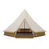 15' x 15' 8-Person Bell Tent with String Lights, 22.57 lbs