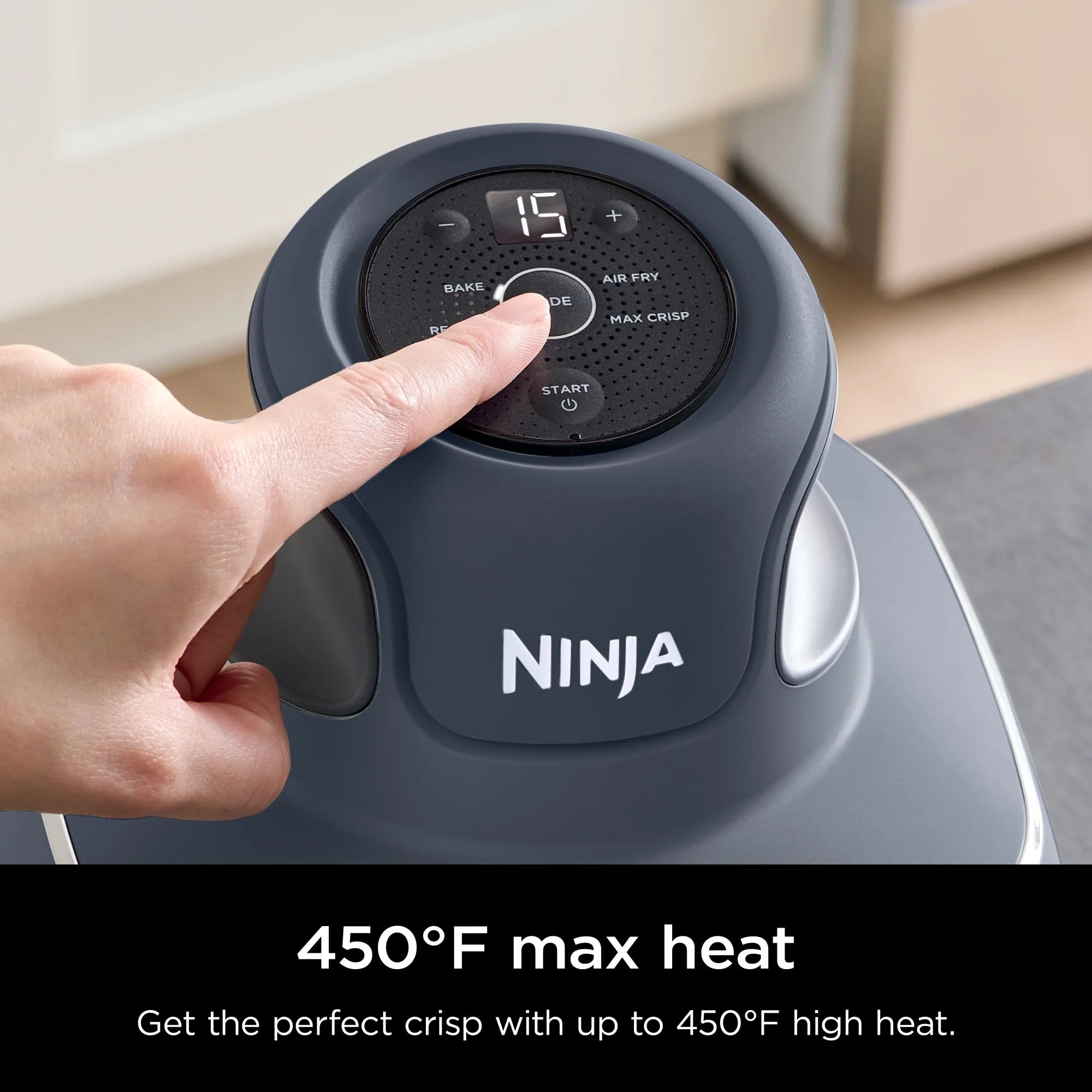 Ninja Crispi 4-in-1 Portable Glass Air Fryer Cooking System, 4-Qt & 6-Cup Containers, Cyberspace