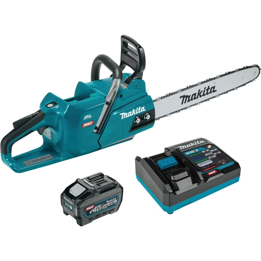 GCU04T1 40V max XGT Brushless Lithium-Ion 18 in. Cordless Chain Saw Kit (5.0Ah)
