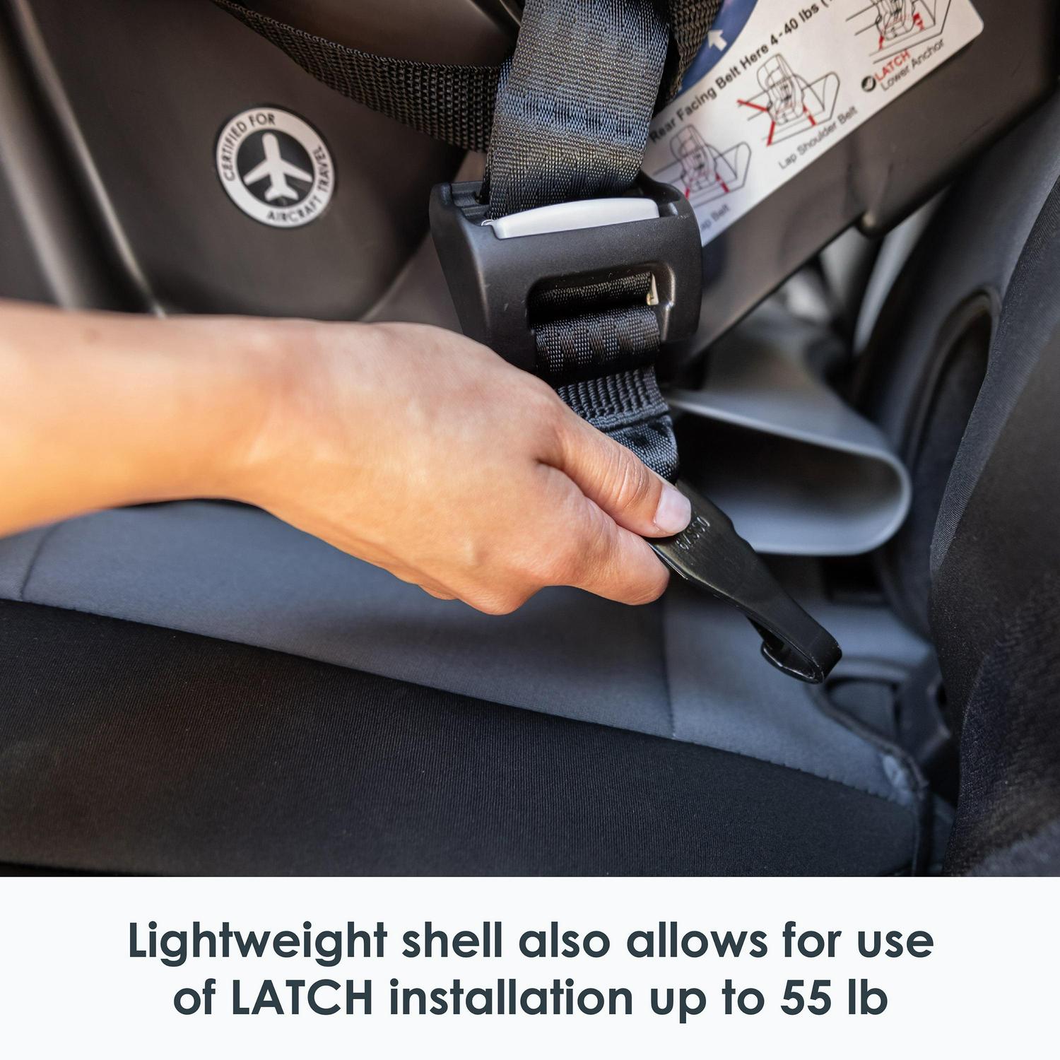 Baby Trend Trooper 3-in-1 Convertible Car Seat - Desert Black