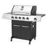 5 Burner Propane Gas Grill with Side Burner