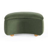 Better Homes & Gardens Juliet Modern Boucle Chaise & Storage Ottoman, Pearl
