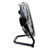 Newair 18" High-Velocity Industrial Floor Fan, Heavy Duty Metal Fan, Adjustable Tilt and 3 Speeds up to 4012 CFM, Rotatory Switch
