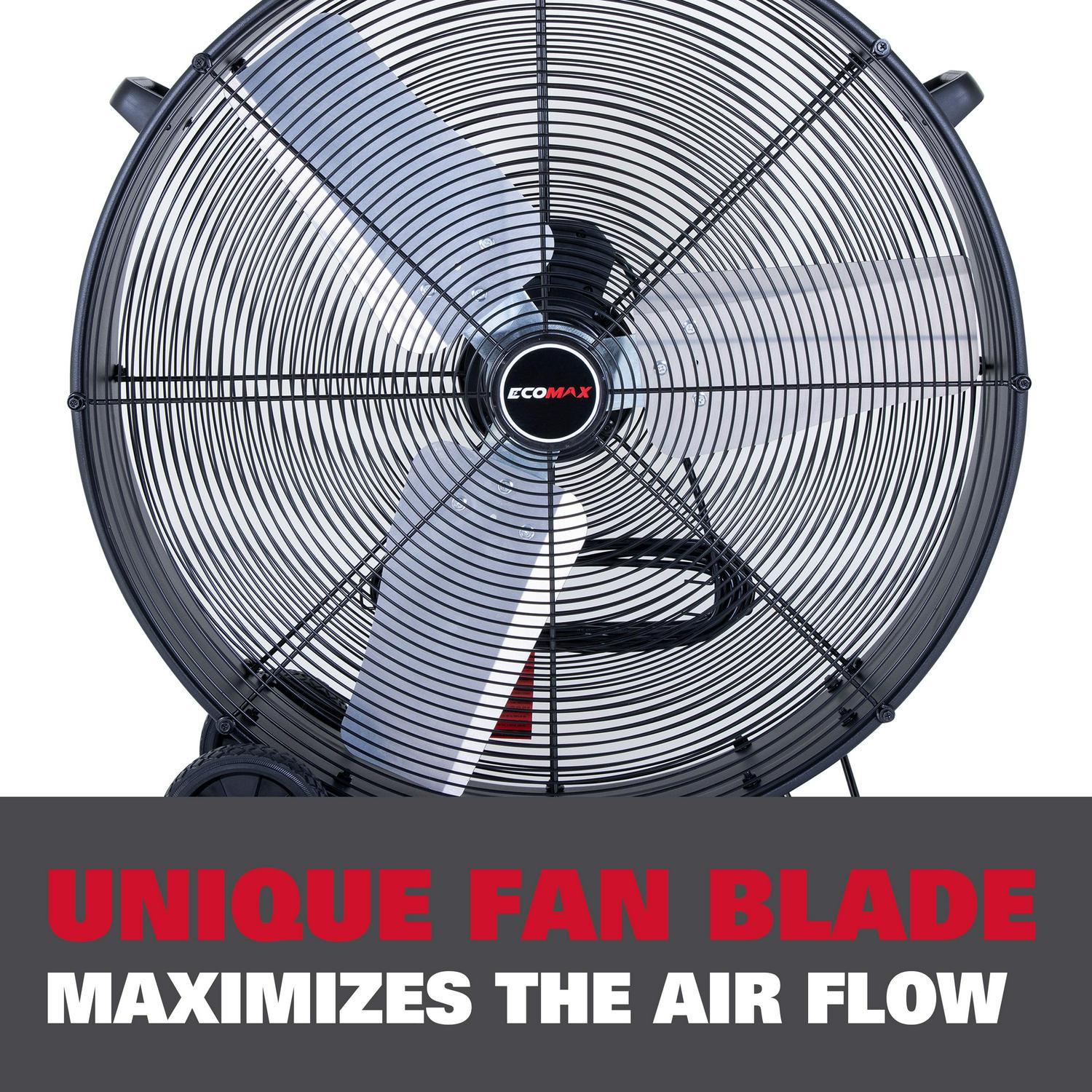 Ecomax 30 Inch High Velocity Drum Fan