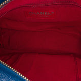 Chanel Small Suede Gabrielle Crossbody Orange