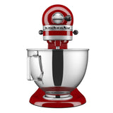 KitchenAid Deluxe Series 4.5 Quart Tilt-Head Stand Mixer with Stainless Bowl, Contour Silver, KSM97CU