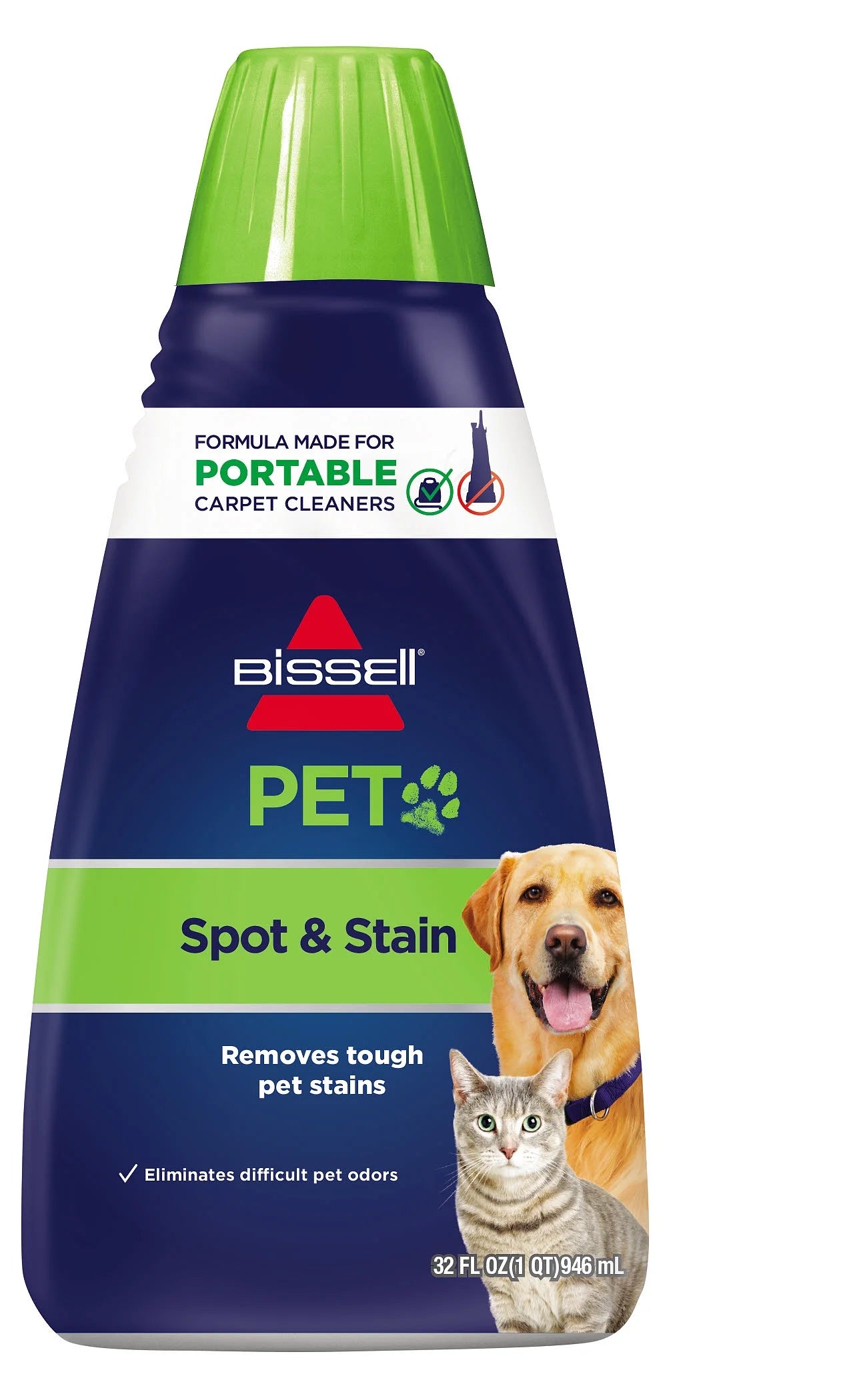 BISSELL Little Green Pro Portable Deep Cleaner, for Carpet, Upholstery, and Auto, Compact, Superior Suction, Professional Cleaning, StainProtect Technology, 2505