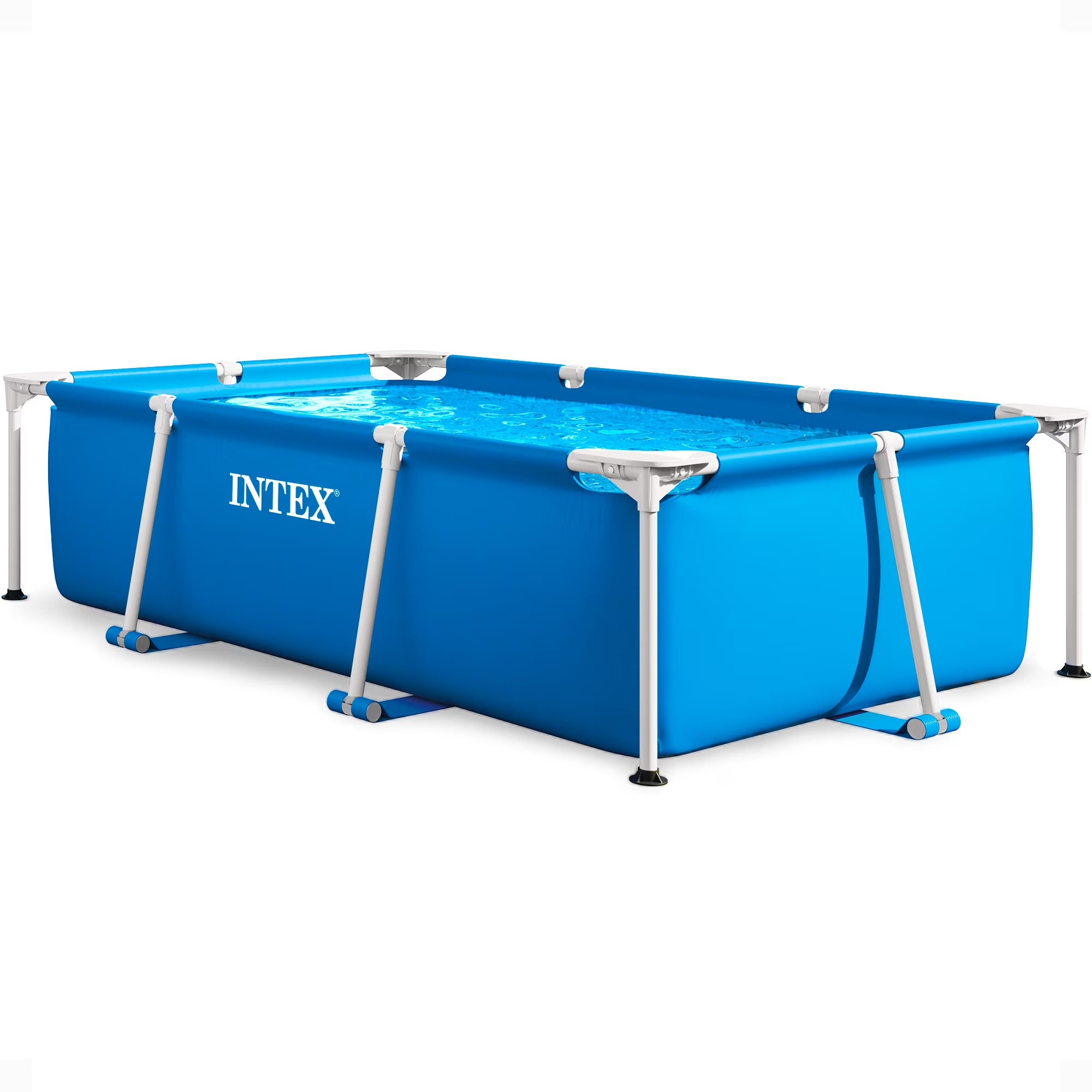 86" x 23" Rectangular Frame Above Ground Outdoor Splash Swimming Pool