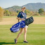 Ultimate Women��s Complete Golf Club Set Golf Club Package Set w/ Rain Hood, Right Hand Purple