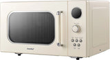 Comfee' Retro Microwave with LED digital display, 0.9 Cu. ft, 900W, Apricot, CM-M092AAT