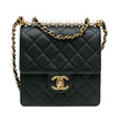 Chanel Small Lambskin Chic Pearls Flap Black