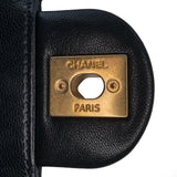Chanel Small Lambskin Chic Pearls Flap Black