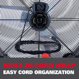 Ecomax 30 Inch High Velocity Drum Fan