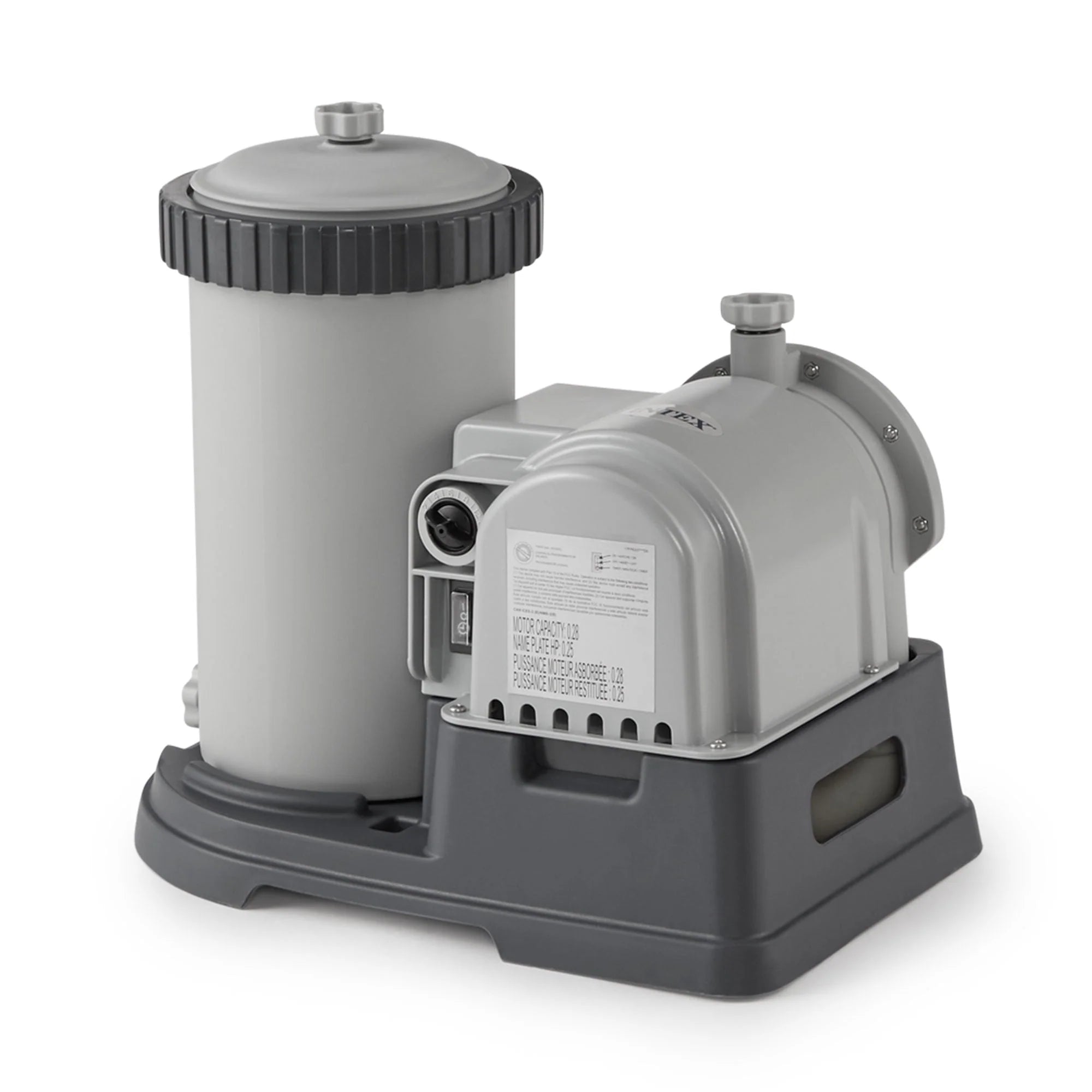 Intex Krystal Clear 2500 GPH Swimming Pool Filter Cartridge Pump With Timer