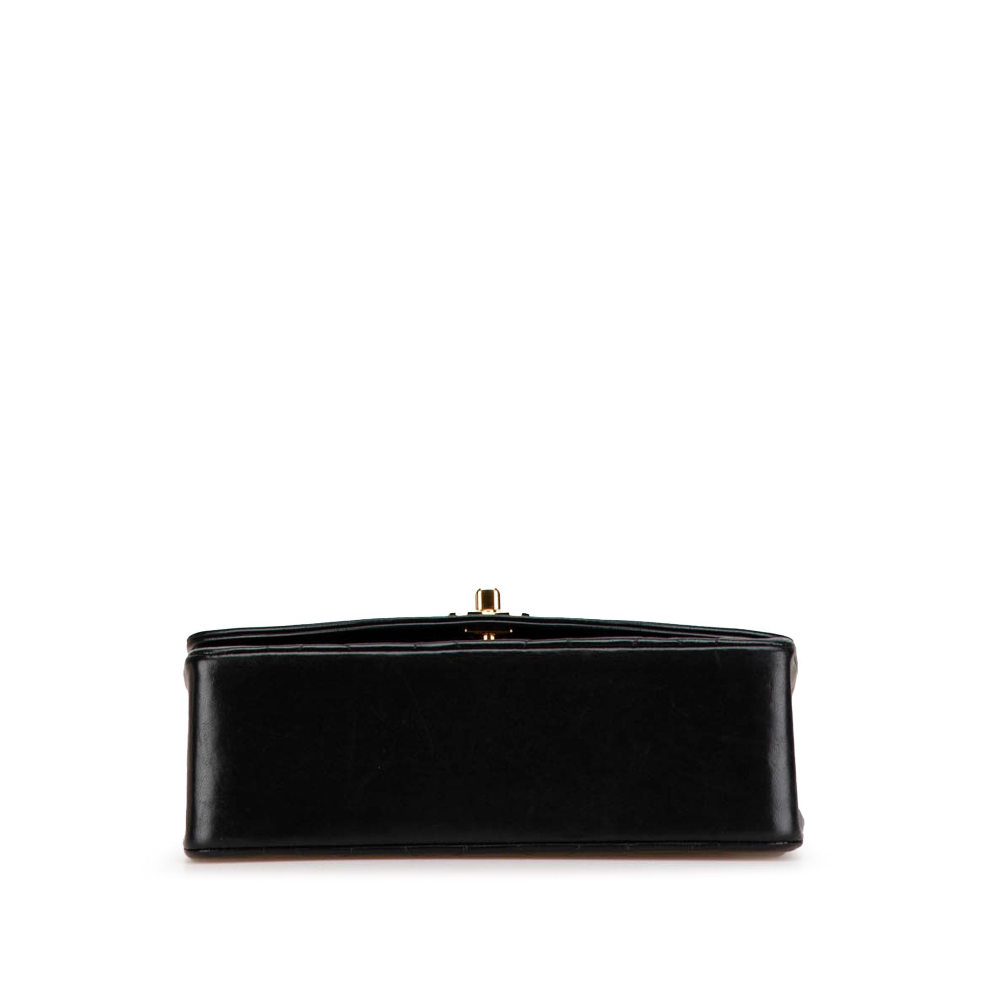 Chanel Small Lambskin Diana Flap Black