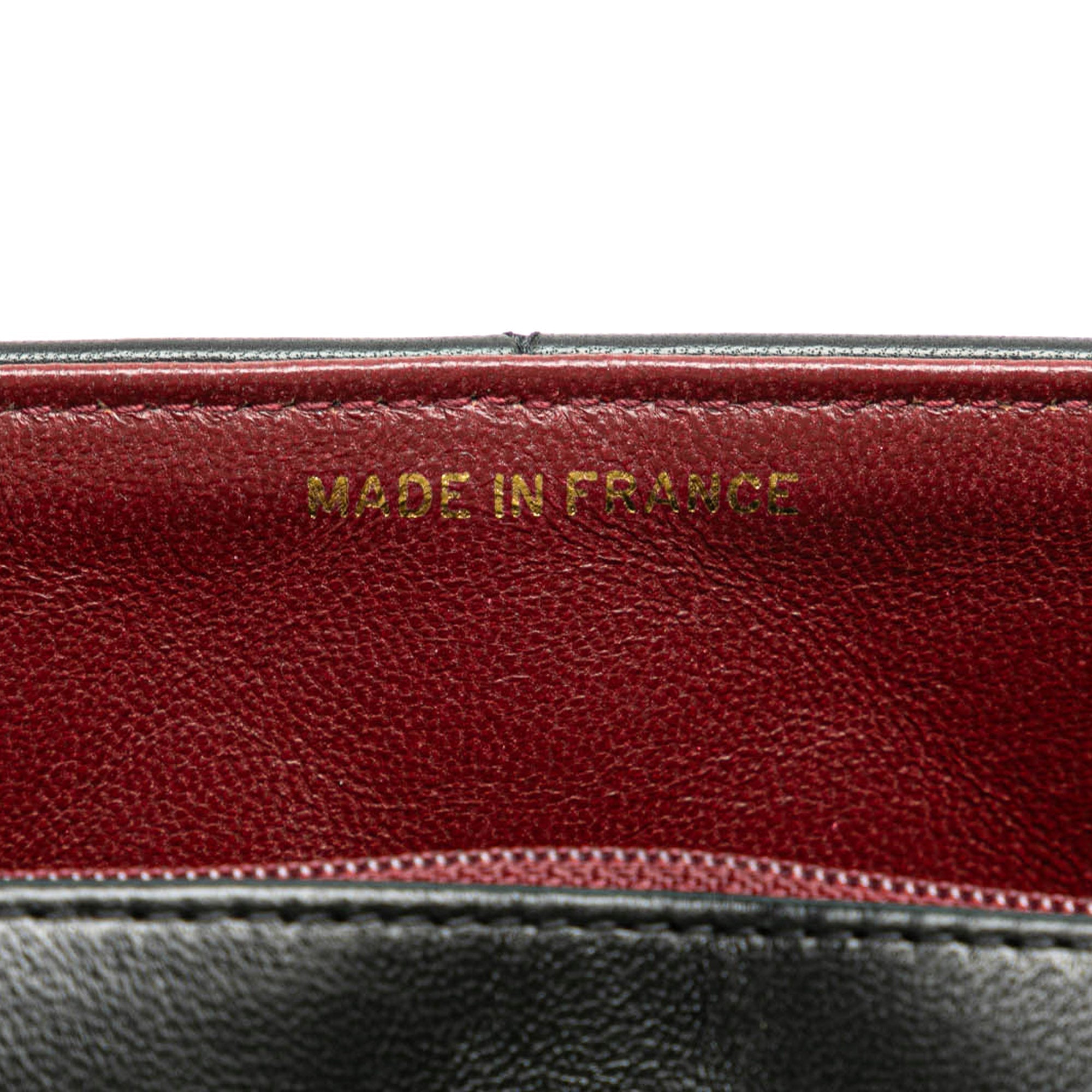 Chanel Small Lambskin Diana Flap Black