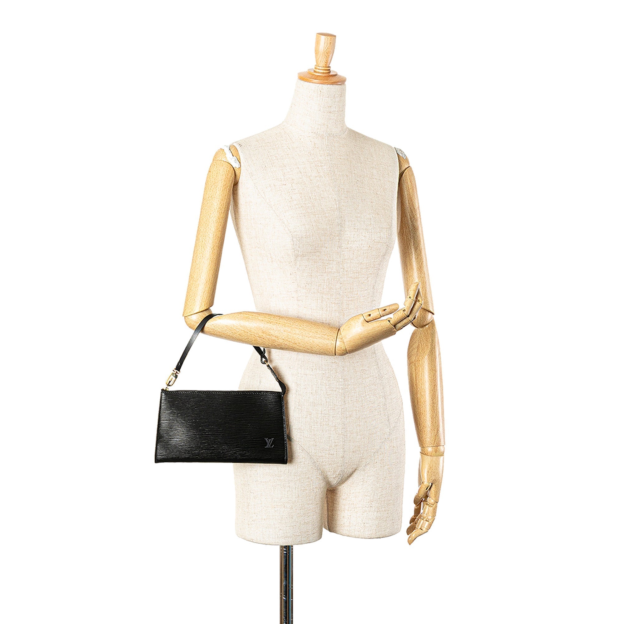 Louis Vuitton Epi Pochette Accessoires Black