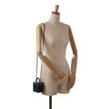 Chanel Small Lambskin Top Handle Vanity Bag Blue
