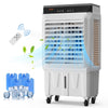 Evaporative Air Cooler, 2100 CFM, 135 Oscillating Swamp Cooler with Adjustable 3 Speeds and 12 H Timer, 7 Gal Portable Air Cooler for 750 Sq.ft, Indoor/Outdoor Use, FCC Listed