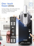 5-in-1 Slushie Machine, No Ice Needed, 15 Min Slushy Machine for Home with Self-Cleaning, Professional Frozen Drink Maker, 5 Preset Programs, Frozen Margaritas, Frapp��s, Milkshakes, and More, FOHERE