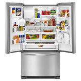 Whirlpool WRF555SDFZ 36-inch 25 cu. ft. French Door Freestanding Refrigerator Stainless Steel